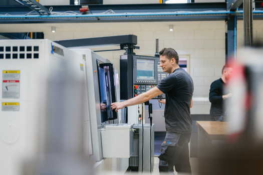 CNC-frezer/programmeur